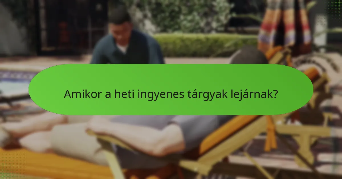 Hogyan igényelhetik a játékosok a heti ingyenes tárgyakat?